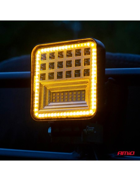 |AutoNeo.roProiector LED pentru Off-Road, ATV, SSV, cu functie de semnalizare, culoare 6500K, 3360 lm, tensiune 9 - 36V