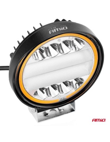 |AutoNeo.roProiector LED pentru Off-Road, ATV, SSV, cu functie de semnalizare, culoare 6500K, 3360 lm, tensiune 9 - 36V, diametru Ø110 mm