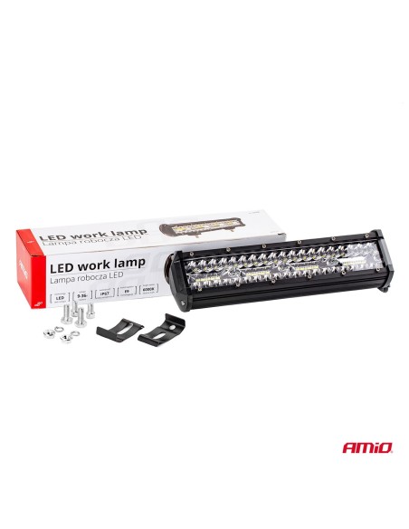 |AutoNeo.roProiector LED pentru Off-Road, ATV, SSV, culoare 6500K, 6400 lm, tensiune 9 - 36V, dimensiuni 300 x 74 mm