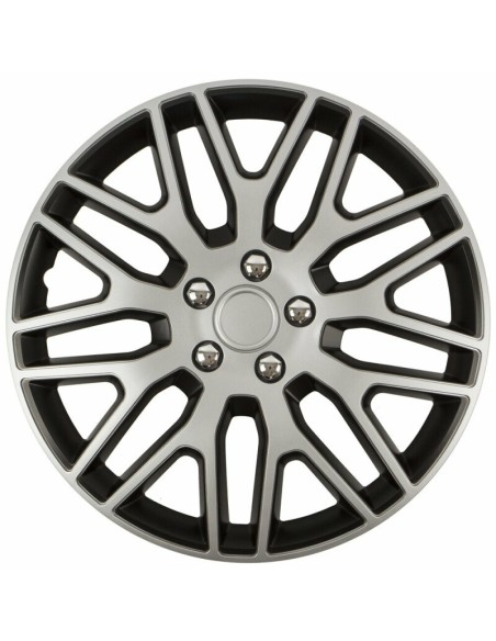 |AutoNeo.roSet capace roti auto Cridem Dakar NC 4buc - Argintiu/Negru - 17''