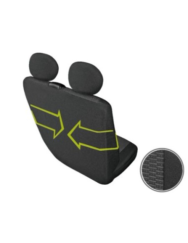 |AutoNeo.roHuse scaun furgoneta de transport Ares DV2-L 2Locuri