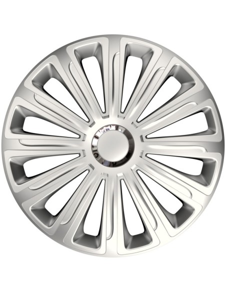 |AutoNeo.roSet capace roti auto Cridem Trend RC 4buc - Argintiu/Crom - 14''
