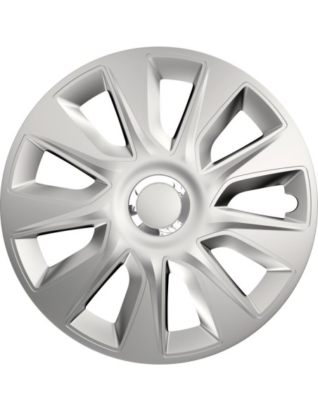 |AutoNeo.roSet capace roti auto Cridem Stratos RC 4buc - Argintiu/Crom - 14''