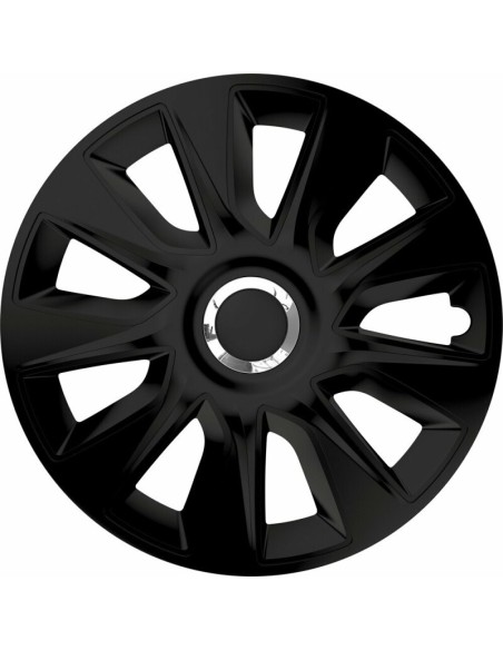 |AutoNeo.roSet capace roti auto Cridem Stratos RC 4buc - Negru/Crom - 17''
