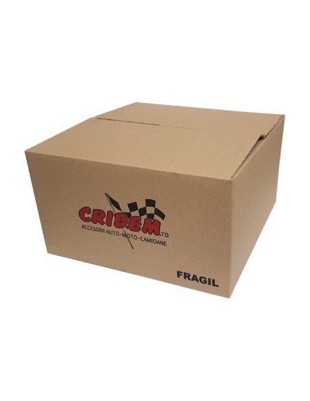 |AutoNeo.roSet capace roti auto Cridem Crystal SO 4buc - Negru/Argintiu - 14''