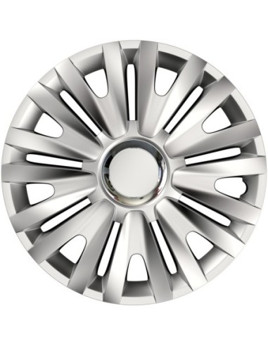 |AutoNeo.roSet capace roti auto Cridem Royal RC 4buc - Argintiu/Crom - 16''