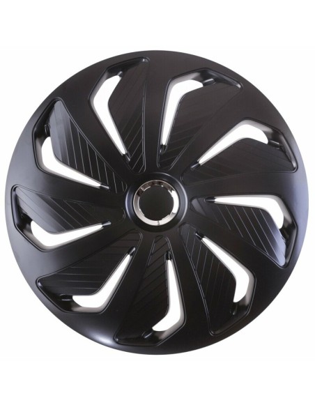 |AutoNeo.roSet capace roti auto Cridem Wind RC 4buc - Negru/Crom - 16''