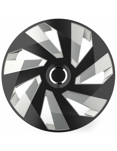 |AutoNeo.roSet capace roti auto Cridem Vector RC 4buc - Negru/Argintiu - 15''