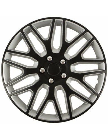 |AutoNeo.roSet capace roti auto Cridem Dakar NC 4buc - Negru/Argintiu - 14''