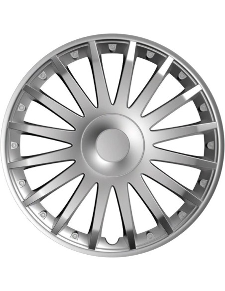 |AutoNeo.roSet capace roti auto Cridem Crystal 4buc - Argintiu - 14''