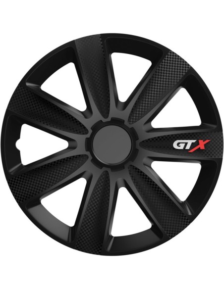 |AutoNeo.roSet capace roti auto Cridem GTX Carbon 4buc - Negru - 14''