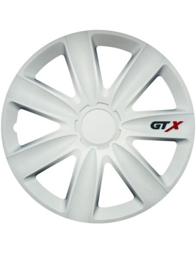 |AutoNeo.roSet capace roti auto Cridem GTX Carbon 4buc - Alb - 15''