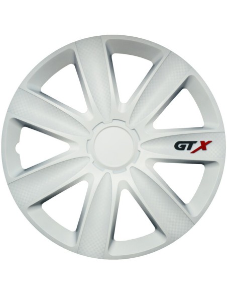 |AutoNeo.roSet capace roti auto Cridem GTX Carbon 4buc - Alb - 15''