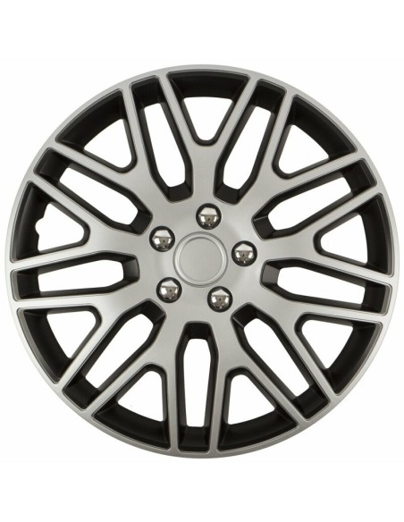 |AutoNeo.roSet capace roti auto Cridem Dakar NC 4buc - Argintiu/Negru - 14''