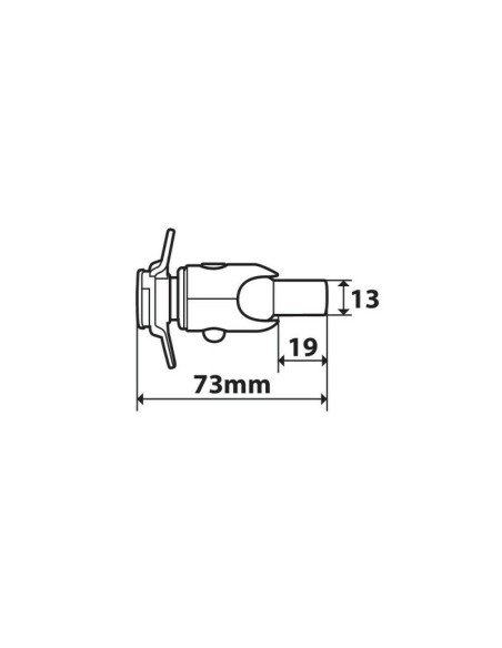 |AutoNeo.roSuport fixare cu surub M8 Opti Screw pentru carcase telefon mobil Opti Case