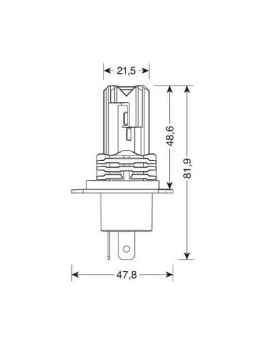 |AutoNeo.roBec Halo Led Serie 10 Halo Killer H4 20W P43t 9/32V 2buc