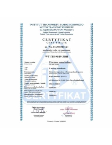 |AutoNeo.roHuse scaun auto Black Sea Super AirBag set complet - Marimea L