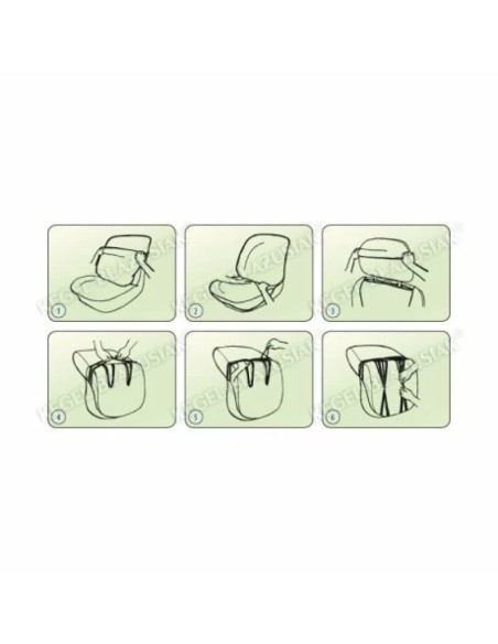 |AutoNeo.roHuse scaun auto Black Sea Super AirBag set complet - Marimea L