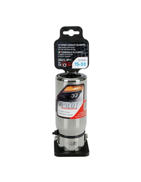 |AutoNeo.roOrnament toba esapament TS-52 din otel inoxidabil lustruit racordare Ø32-40mm