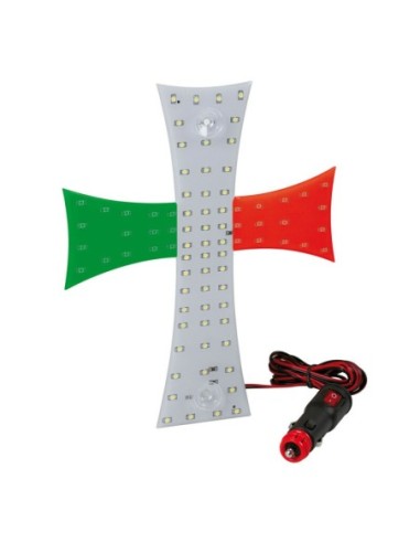 |AutoNeo.roOrnament interior cu LED-uri New Series 24V - Cruce - Italia
