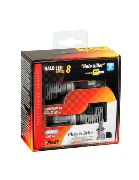 |AutoNeo.roBec Halo Led Serie 8 Halo Killer H7 25W PX26d 9/32V 2buc