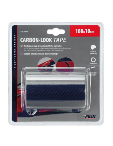 |AutoNeo.roBanda ornament carbon adeziva Carbon-Look - 180 x 10cm