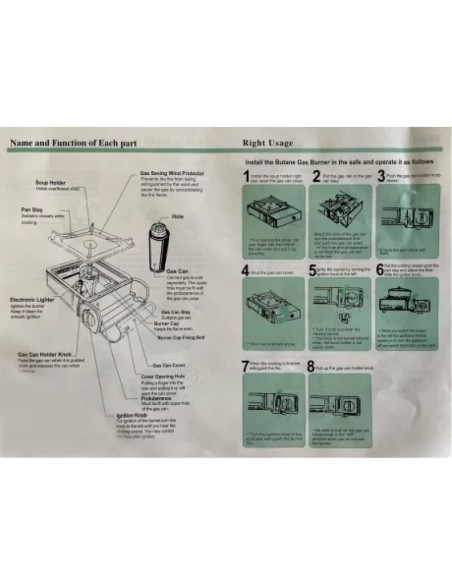 |AutoNeo.roAragaz portabil pentru camping functionare cu cartus de gaz butan