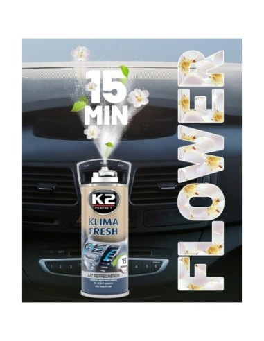 |AutoNeo.roSpray pentru curatat si dezinfectat sistemul de aer conditionat K2 KLIMA FRESH 150ml Floare