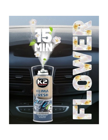 |AutoNeo.roSpray pentru curatat si dezinfectat sistemul de aer conditionat K2 KLIMA FRESH 150ml Floare