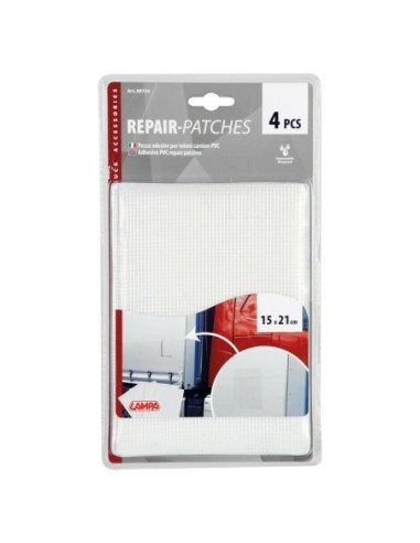 |AutoNeo.roSet de petice pentru reparare prelata semiremorca 4buc 15x21cm - Transparent