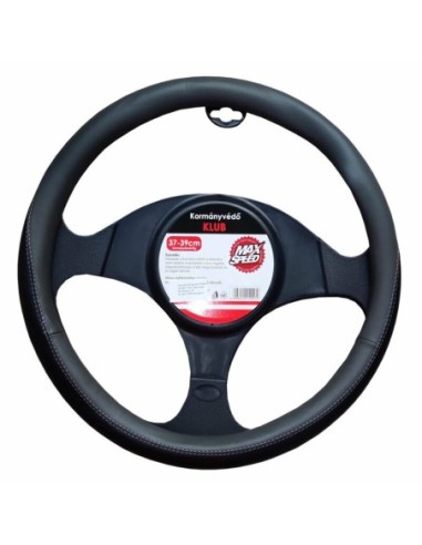 |AutoNeo.roHusa volan Klub - M - Ø 37/39cm - Negru/Gri