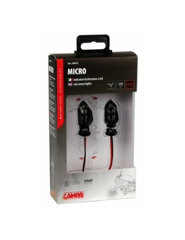|AutoNeo.roLampi semnalizare directie mers Micro LED 12V 2buc - Negru