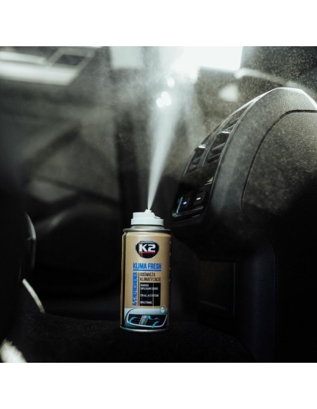 |AutoNeo.roSpray pentru curatat si dezinfectat sistemul de aer conditionat K2 KLIMA FRESH 150ml Coacaz