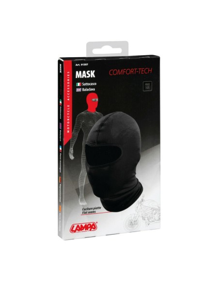 |AutoNeo.roCagula moto balaclava unisex din matase de poliester Mask-Top 1buc - Negru