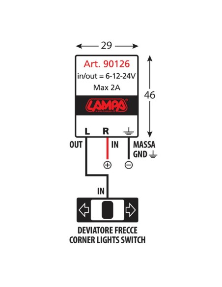 |AutoNeo.roReleu electronic pentru semnalizatoare LED 6/12/24V