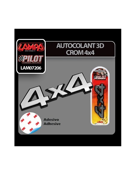|AutoNeo.roAutocolant 3D crom 4x4
