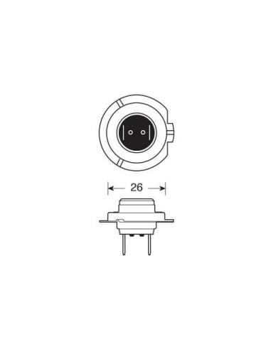 |AutoNeo.roBec halogen 12V - H7 - 55W Night Breaker Laser +150% PX26d 2buc Osram
