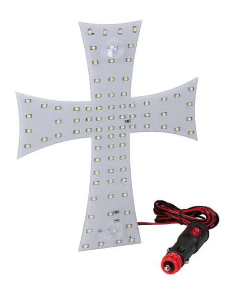 |AutoNeo.roOrnament interior cu LED-uri New Series 24V - Cruce - Alb
