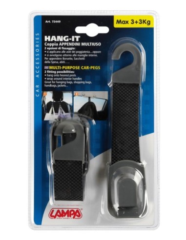 |AutoNeo.roCarlige multifunctionale la tetiera Hang-It 2buc