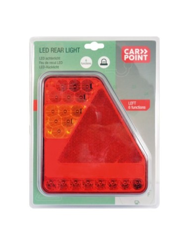 |AutoNeo.roLampa stop spate LED 6functii 185x210mm Carpoint - Stanga