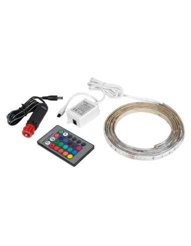 |AutoNeo.roBanda LED RGB cu telecomanda 12/24V - 200cm