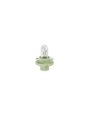 |AutoNeo.roBec 12V - 2W Bord soclu plastic verde deschis BX8,4d 1buc Narva