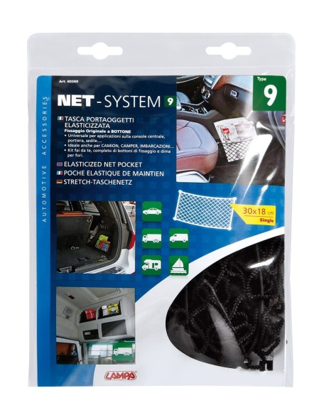 |AutoNeo.roBuzunar depozitare elastic Net-System-9 30x18cm