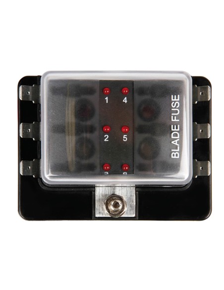 |AutoNeo.roCutie sigurante 1 intrare 6 iesiri 12/24V