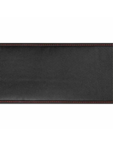 |AutoNeo.roHusa volan camion elasticizata Skin-Cover din Skeentex Negru/Rosu - M - O 44/46cm