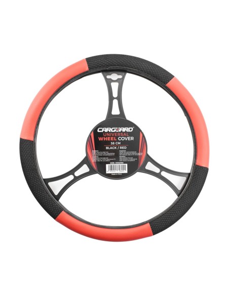 |AutoNeo.roHusa volan auto - negru / rosu - CARGUARD