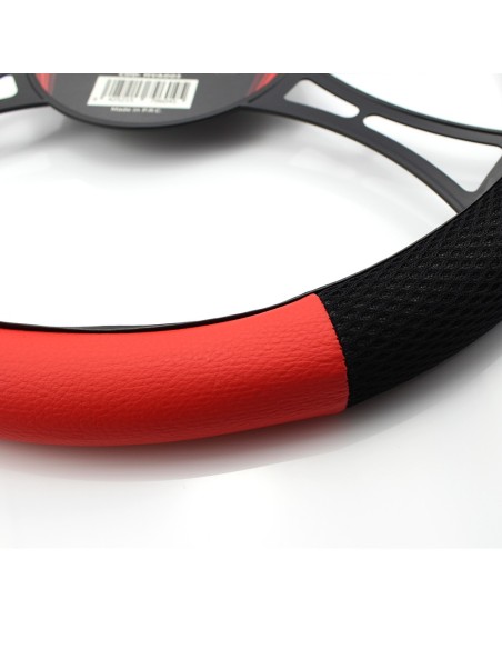 |AutoNeo.roHusa volan auto - negru / rosu - CARGUARD