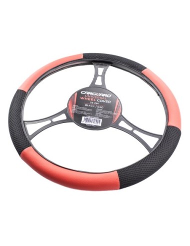 |AutoNeo.roHusa volan auto - negru / rosu - CARGUARD