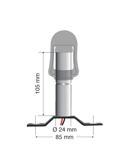 |AutoNeo.roSuport pentru girofar cu priza DIN 12/24V - Fix-3