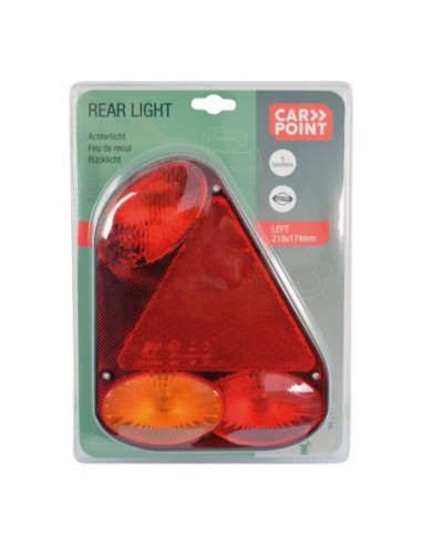 |AutoNeo.roLampa stop spate 6functii 174x218mm Carpoint - Stanga